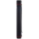 Plastic tube for storing media, drawings, maps and documents, waterproof, adjustable diameter 8 cm * height 108 cm (black)